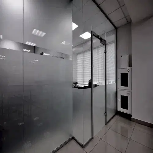 Матирование стекла